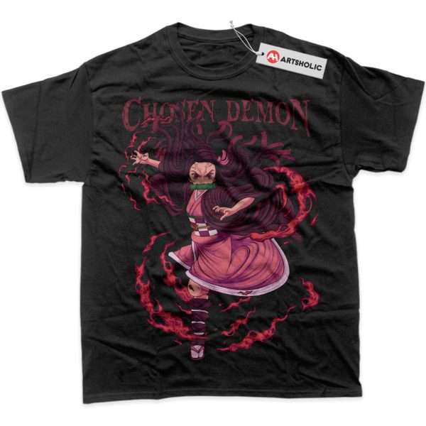 Nezuko Kamado Shirt, Demon Slayer Shirt, Anime Shirt, Graphic T-Shirt