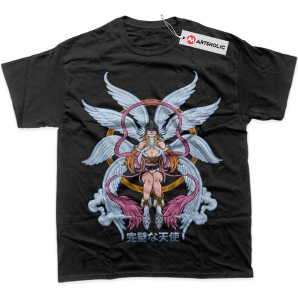 Angewomon Shirt, Digimon Adventure Shirt, Anime Shirt, Graphic Tee