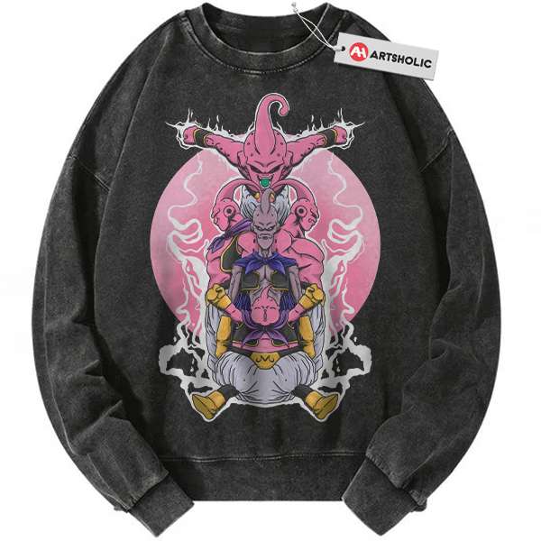 Majin Buu Sweatshirt, Dragon Ball Sweatshirt, Anime Sweatshirt, Vintage Sweatshirt
