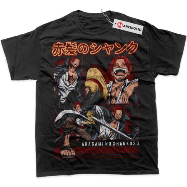 Shanks Shirt, One Piece Shirt, Anime Shirt, Graphic Tee
