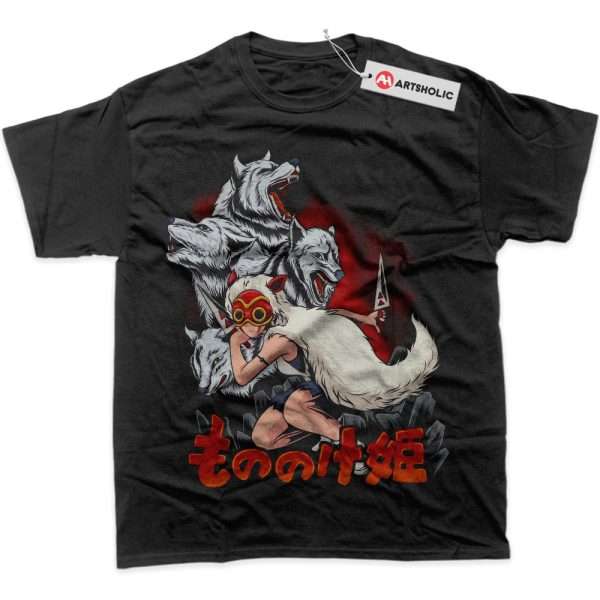 San Shirt, Princess Mononoke Shirt, Studio Ghibli Shirt, Anime Shirt, Graphic T-Shirt