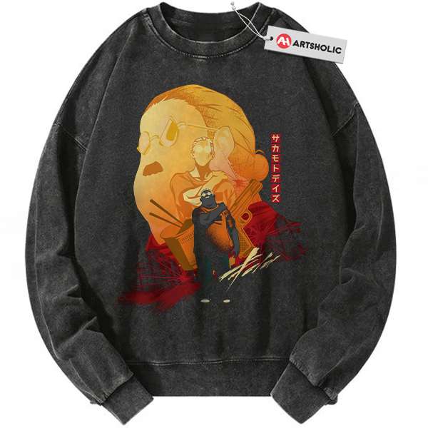 Taro Sakamoto Sweatshirt, Sakamoto Days Sweatshirt, Anime Sweatshirt, Vintage Sweatshirt