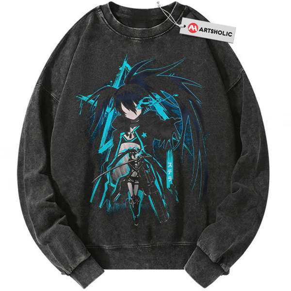 Mato Kuroi Sweatshirt, Black Rock Shooter Sweatshirt, Anime Sweatshirt, Vintage Sweatshirt