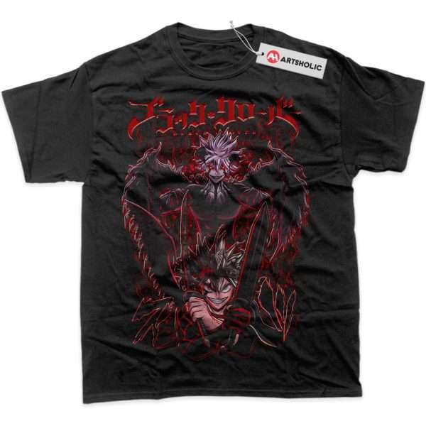Asta Shirt, Black Clover Shirt, Anime Shirt, Graphic T-Shirt