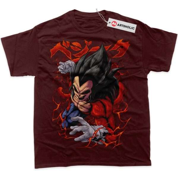 Skull Vegeta JJ4 Shirt, Dragon Ball Shirt, DBZ Shirt, Anime Shirt, Graphic T-Shirt