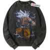 Skeleton Ultra Instinct Son Goku Sweatshirt, Dragon Ball Sweatshirt, DBZ Sweatshirt, Anime Sweatshirt, Vintage Sweatshirt