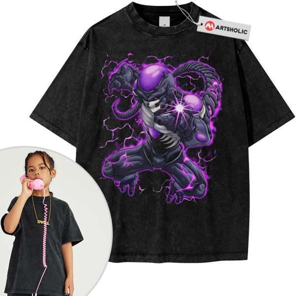 Skull Frieza Shirt For Kids, Dragon Ball Shirt For Kids, DBZ Shirt For Kids, Anime Shirt For Kids, Vintage Tee For Kids