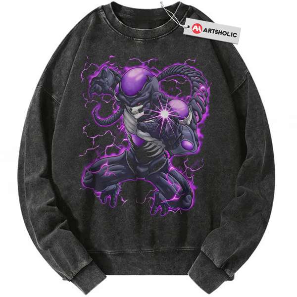 Skull Frieza Sweatshirt, Dragon Ball Sweatshirt, DBZ Sweatshirt, Anime Sweatshirt, Vintage Sweatshirt