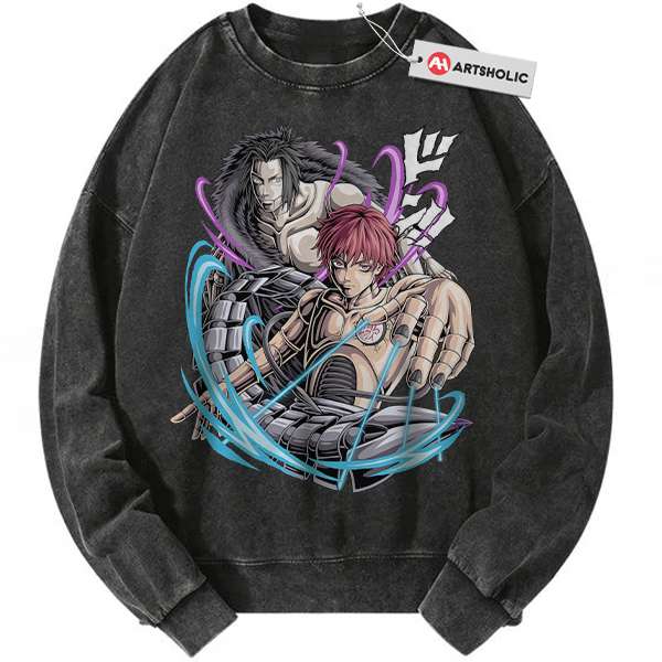 Sasori Sweatshirt, Naruto Sweatshirt, Anime Sweatshirt, Vintage Sweatshirt