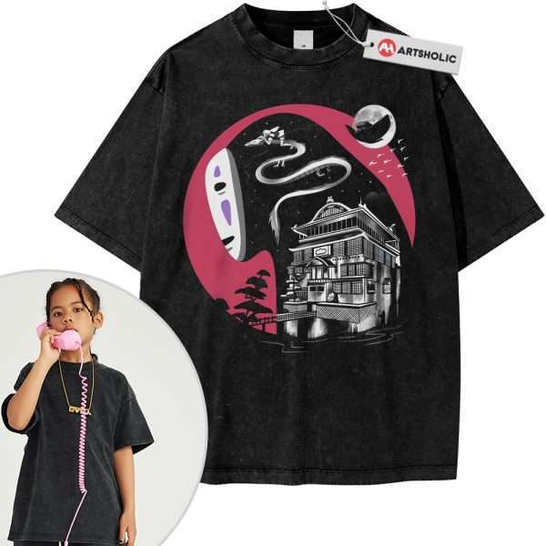 Spirited Away Shirt For Kids, Studio Ghibli Shirt For Kids, Anime Shirt For Kids, Vintage T-Shirt For Kids