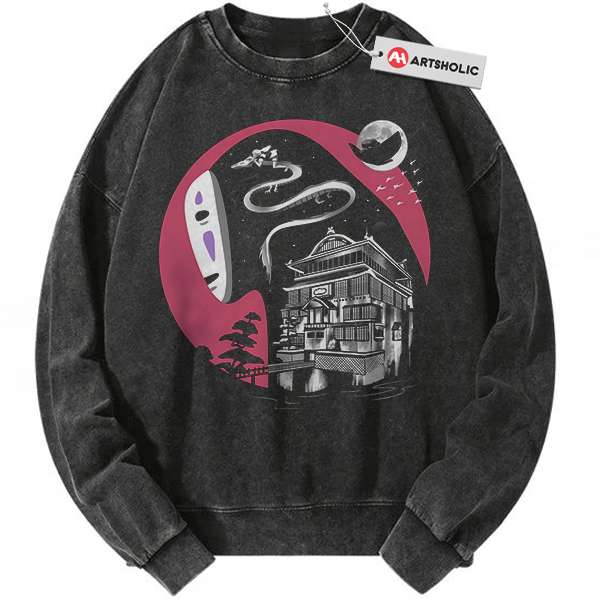 Spirited Away Sweatshirt, Studio Ghibli Sweatshirt, Anime Sweatshirt, Vintage Sweatshirt