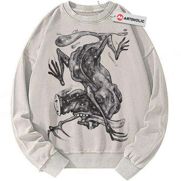 No Face Sweatshirt, Spirited Away Sweatshirt, Studio Ghibli Sweatshirt, Anime Sweatshirt, Vintage Sweatshirt