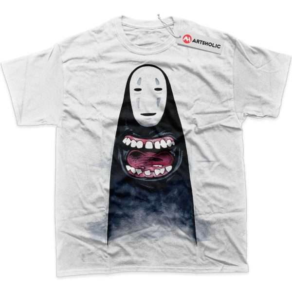 No Face Shirt, Spirited Away Shirt, Studio Ghibli Shirt, Anime Shirt, Graphic T-Shirt