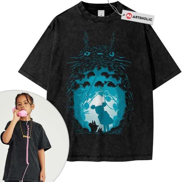 My Neighbor Totoro Shirt For Kids, Studio Ghibli Shirt For Kids, Anime Shirt For Kids, Vintage Tee For Kids