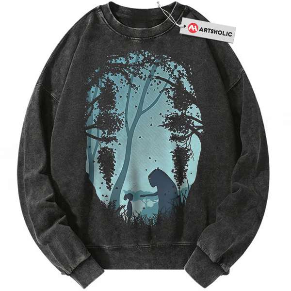 No Face Sweatshirt, Spirited Away Sweatshirt, Studio Ghibli Sweatshirt, Anime Sweatshirt, Vintage Sweatshirt