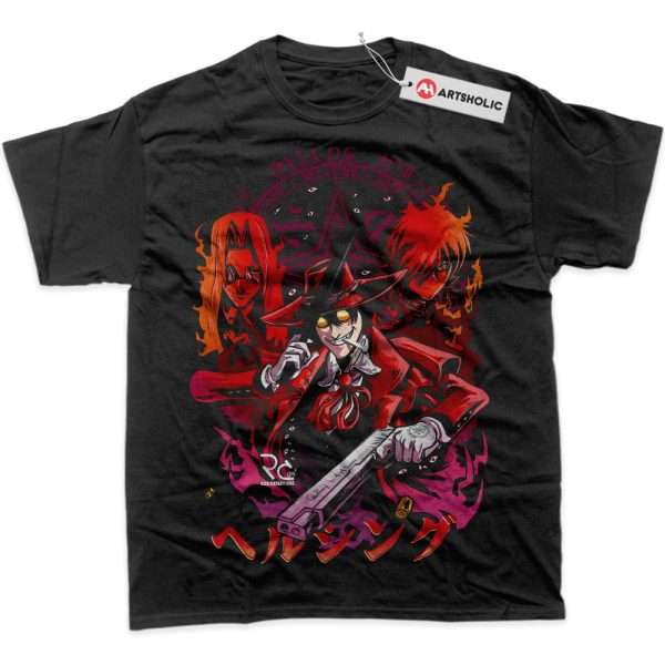 Hellsing Shirt, Anime Shirt, Graphic T-Shirt