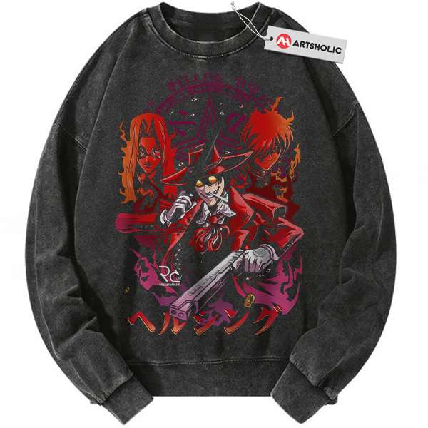 Hellsing Sweatshirt, Anime Sweatshirt, Vintage Sweatshirt