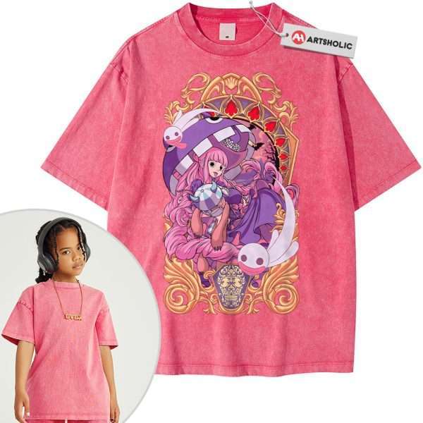 Perona Shirt For Kids, One Piece Shirt For Kids, Anime Shirt For Kids, Vintage T-Shirt For Kids