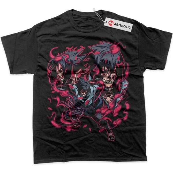 Skull Sasuke Uchiha Shirt, Naruto Shirt, Anime Shirt, Graphic Tee