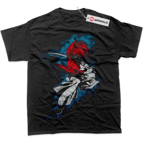 Himura Kenshin Shirt, Rurouni Kenshin Shirt, Anime Shirt, Graphic T-Shirt