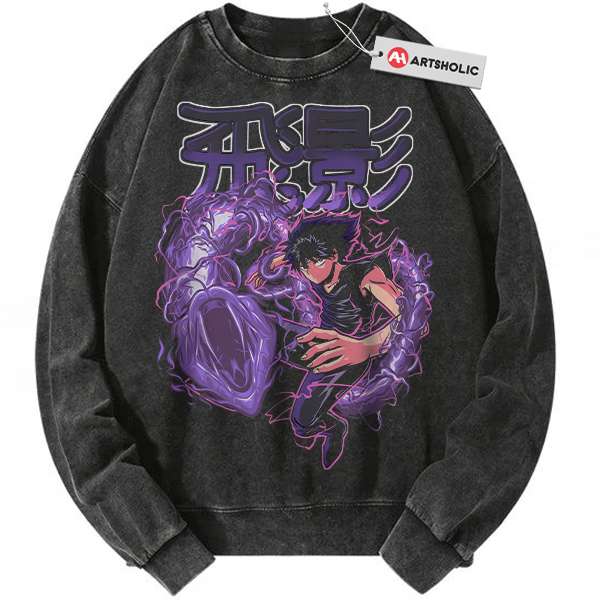Hiei Sweatshirt, YuYu Hakusho Sweatshirt, Anime Sweatshirt, Vintage Sweatshirt