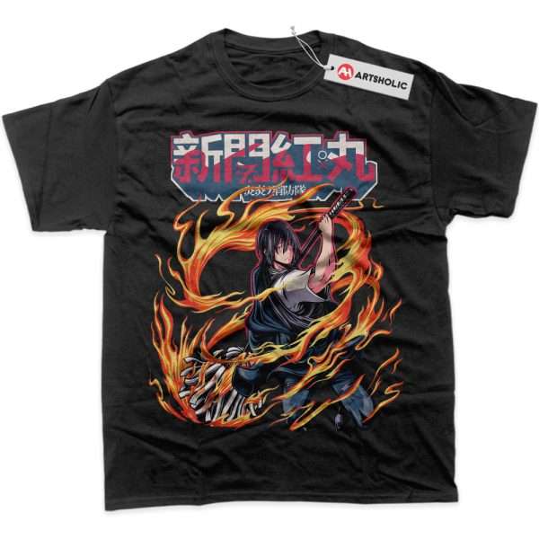 Benimaru Shinmon Shirt, Fire Force Shirt, Anime Shirt, Graphic T-Shirt