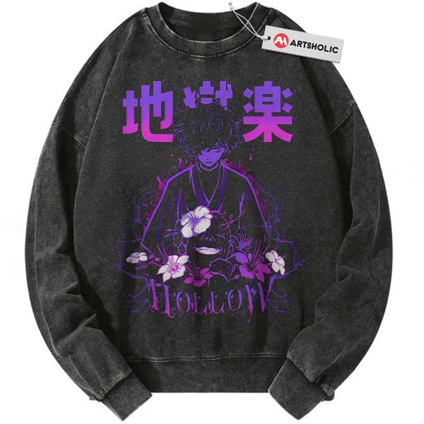 Gabimaru Sweatshirt, Hell’s Paradise Sweatshirt, Anime Sweatshirt, Vintage Sweatshirt