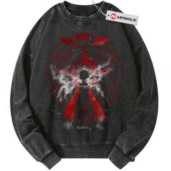 Edward Elric Sweatshirt, Fullmetal Alchemist Sweatshirt, FMA Sweatshirt, Anime Sweatshirt, Vintage Sweatshirt