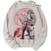 Alphonse vs Edward Elric Sweatshirt, Fullmetal Alchemist Sweatshirt, Anime Sweatshirt, Vintage Sweatshirt