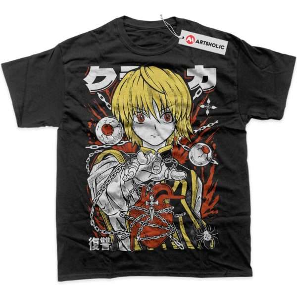 Kurapika Shirt, Hunter x Hunter Shirt, HxH Shirt, Anime Shirt, Graphic T-Shirt