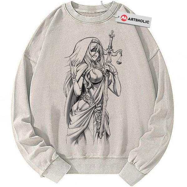 Sword Maiden Sweatshirt, Goblin Slayer Sweatshirt, Anime Sweatshirt, Vintage Sweatshirt