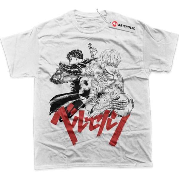 Griffith vs Guts Shirt, Berserk Shirt, Anime Shirt, Graphic T-Shirt