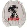 Musashi Miyamoto Sweatshirt, Vagabond Sweatshirt, Anime Sweatshirt, Vintage Sweatshirt