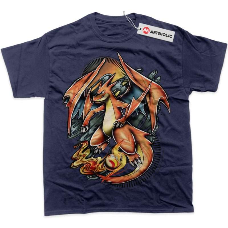 Charizard Shirt, Pokemon Shirt, Anime Shirt, Graphic Tee – Artsholic ...