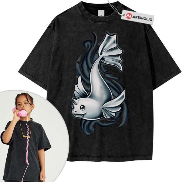 Dewgong Shirt For Kids, Pokemon Shirt For Kids, Anime Shirt For Kids, Vintage Tee For Kids