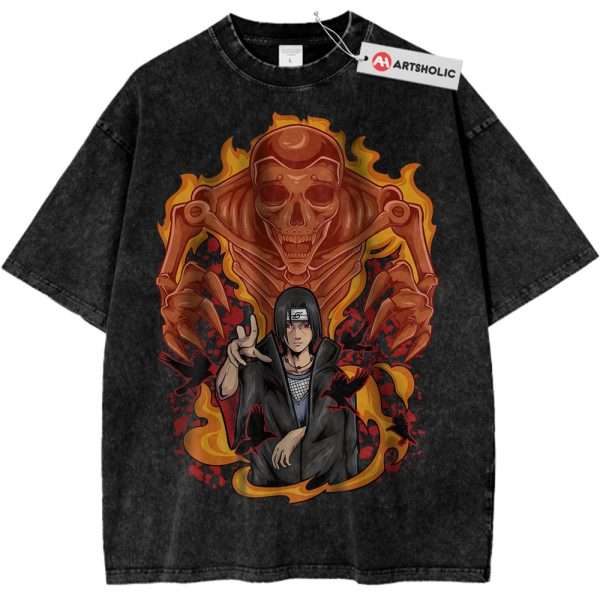 Itachi Uchiha Shirt, Akatsuki Shirt, Naruto Shirt, Anime Shirt, Vintage T-Shirt