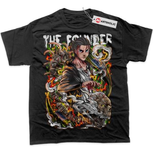 Eren Yeager Shirt, Attack On Titan Shirt, AOT Shirt, Anime Shirt, Graphic T-Shirt