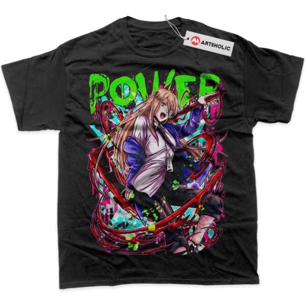 Power Shirt, Chainsaw Man Shirt, Anime Shirt, Graphic T-Shirt