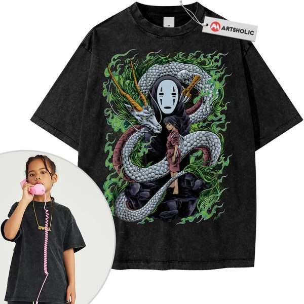 Spirited Away Shirt For Kids, Studio Ghibli Shirt For Kids, Anime Shirt For Kids, Vintage Tee For Kids