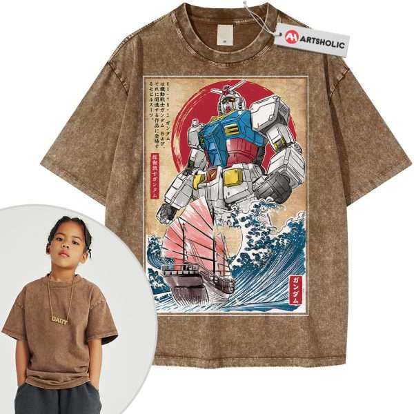 RX-78-2 Gundam Shirt For Kids, Anime Shirt For Kids, Vintage T-Shirt For Kids
