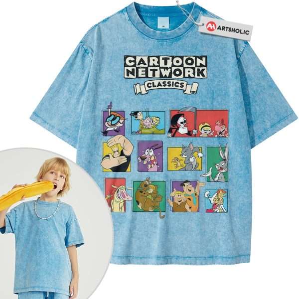 Cartoon Netword 90's Shirt For Kids, Animated Shirt For Kids, Vintage Tee For Kids
