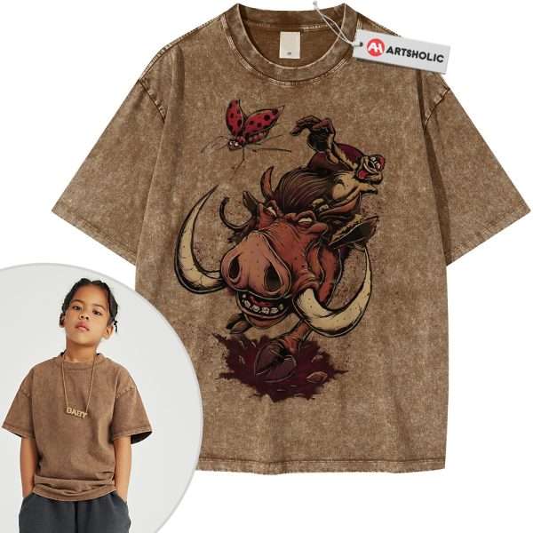 Timon and Pumbaa Shirt For Kids, The Lion King Shirt For Kids, Animated Shirt For Kids, Vintage Tee For Kids