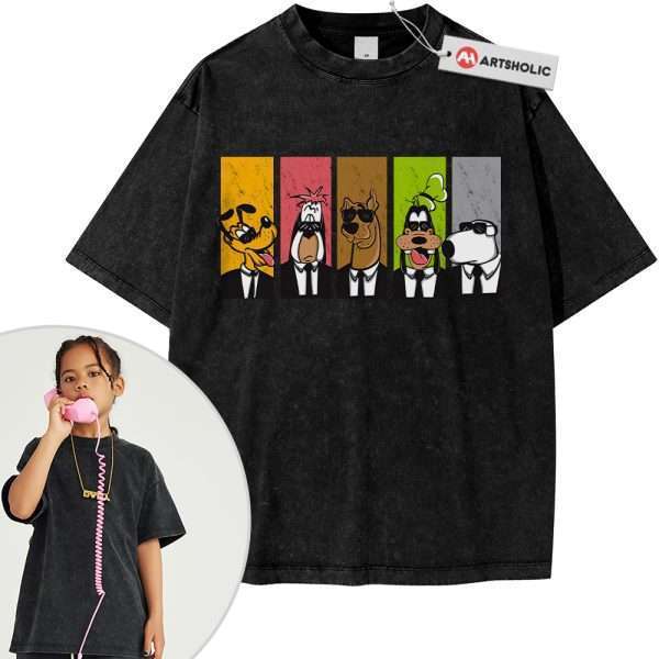 Scooby-Doo Shirt For Kids, Goofy Shirt For Kids, Pluto Shirt For Kids, Cartoon Shirt For Kids, Vintage Tee For Kids