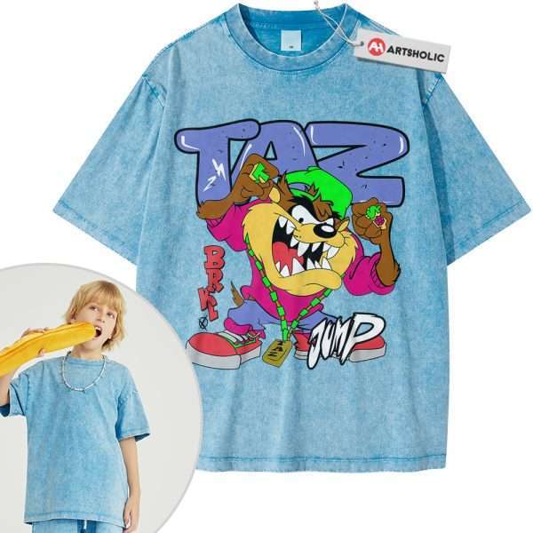 Tasmanian Devil Shirt For Kids, Looney Tunes Shirt For Kids, Cartoon Shirt For Kids, Vintage Tee For Kids