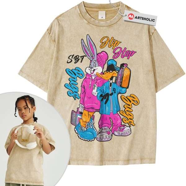 Daffy Duck Shirt For Kids, Bugs Bunny Shirt For Kids, Looney Tunes Shirt For Kids, Cartoon Shirt For Kids, Vintage Tee For Kids