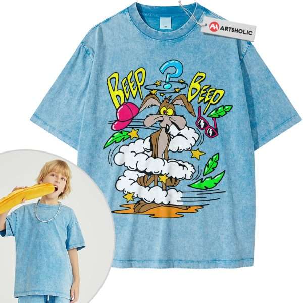 Wile E Coyote Shirt For Kids, Looney Tunes Shirt For Kids, Cartoon Shirt For Kids, Vintage Tee For Kids
