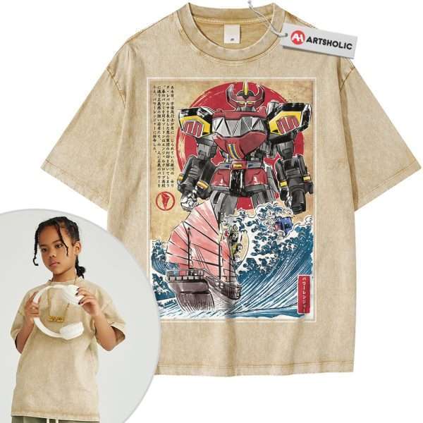 Power Ranger Shirt For Kids, Animated Shirt For Kids, Vintage Tee For Kids