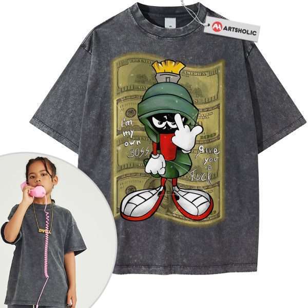 Marvin the Martian Shirt For Kids, Looney Tunes Shirt For Kids, Animated Shirt For Kids, Vintage Tee For Kids