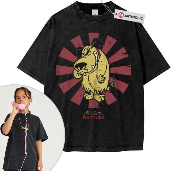 Muttley Shirt For Kids, Wacky Races Shirt For Kids, Animated Shirt For Kids, Vintage Tee For Kids