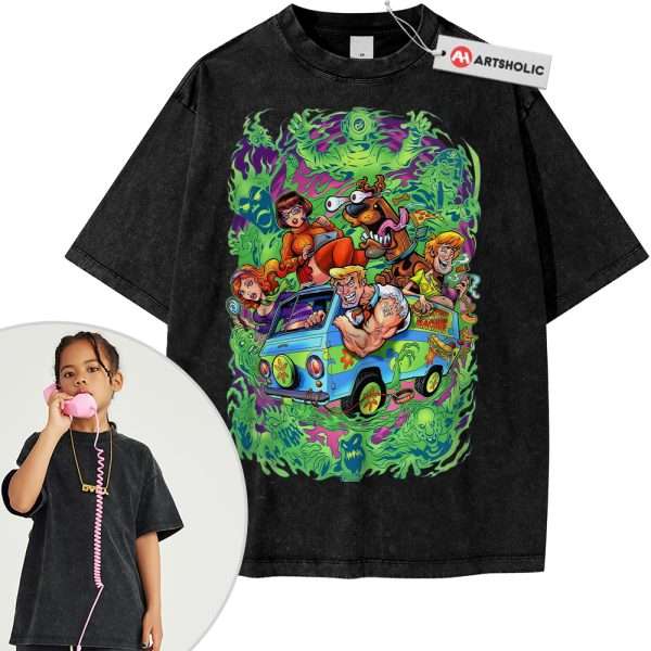 Scooby-Doo Shirt For Kids, Animated Shirt For Kids, Vintage Tee For Kids